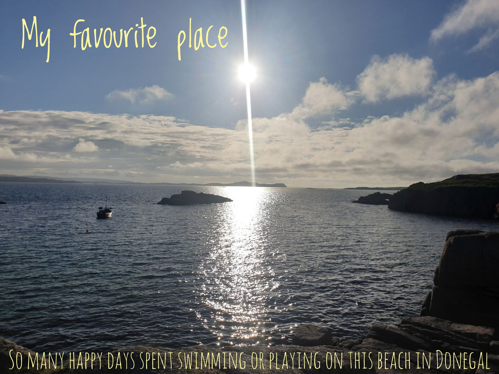 So many happy days spent swimming or playing on this beach.